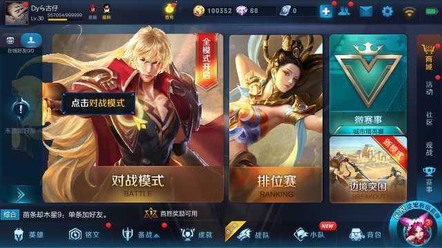 王者荣耀【担保】4.8万碎10万金1碎英4皮肤