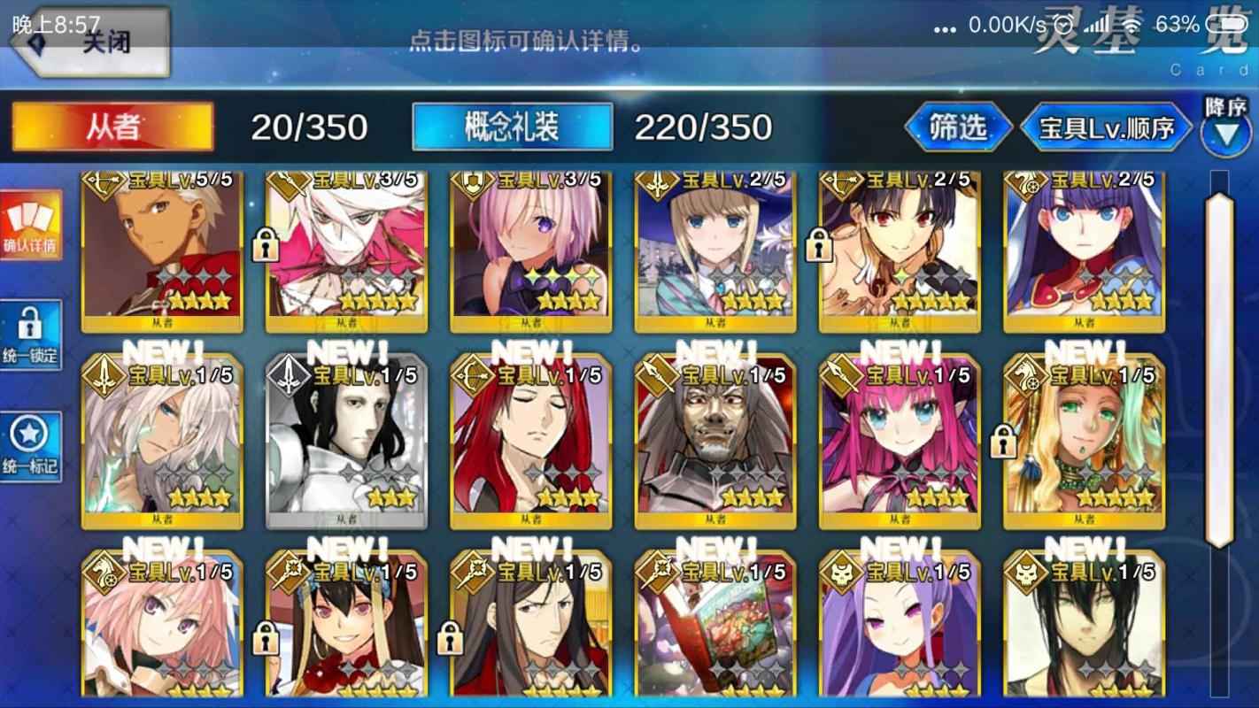 命运-冠位指定（FGO）【111级】fgo过章号多拐ssr